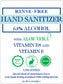 Hand Sanitizer (62% alcohol) 8 oz