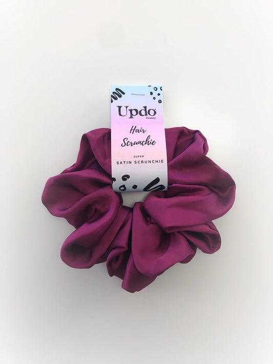 Burgandy XL Hair Scrunchie